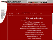 Tablet Screenshot of party-service-nold.de